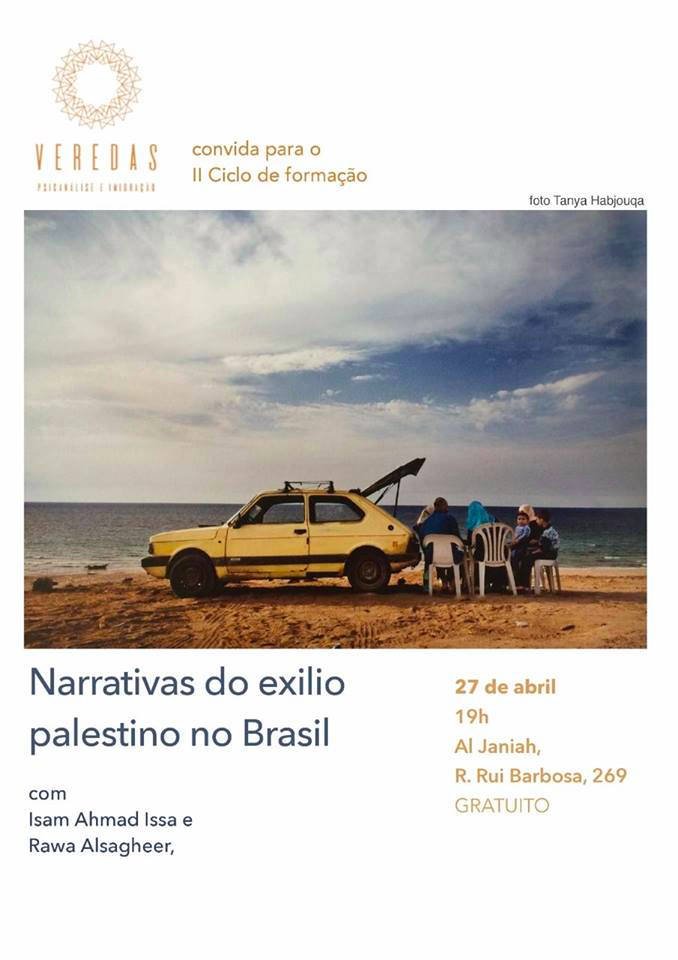 II Veredas Convida: Narrativas do Exílio Palestino no Brasil